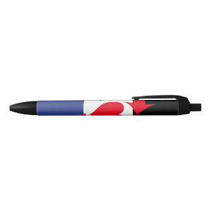 Switch Pride Flag Black Ink Pen