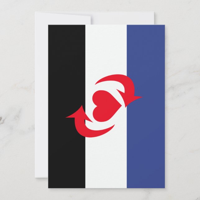 Switch Pride Flag Holiday Card (Front)