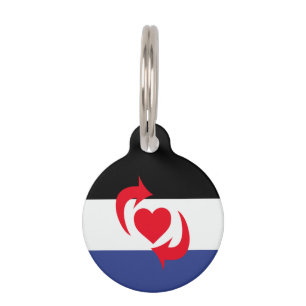 Switch Pride Flag Pet Tag