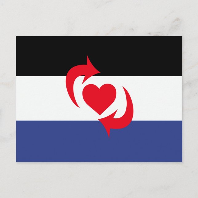 Switch Pride Flag Postcard (Front)