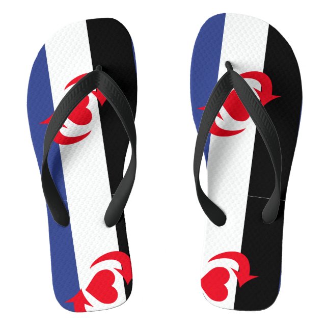 Switch Pride Flip Flops (Footbed)