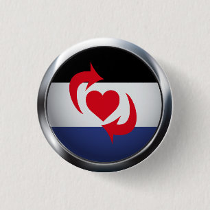 SWITCH PRIDE MEDALLION 1 INCH ROUND BUTTON