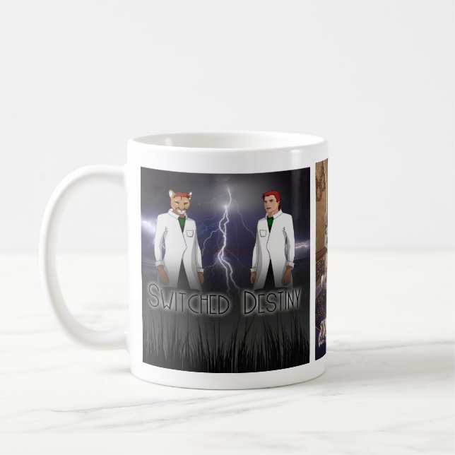 Switched Destinies 3 book cover coffee mug (Gauche)