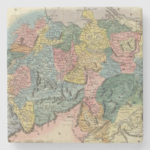 Switzerland 16 stone coaster