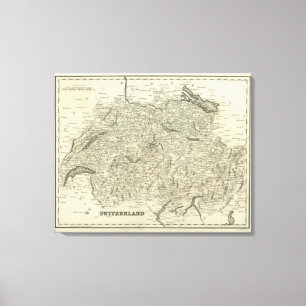 Switzerland 25 canvas print