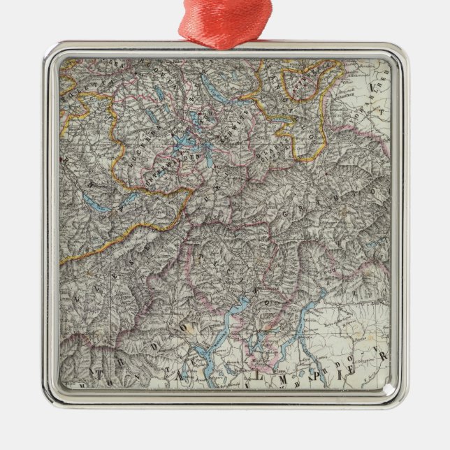 Switzerland 2 metal ornament (Front)