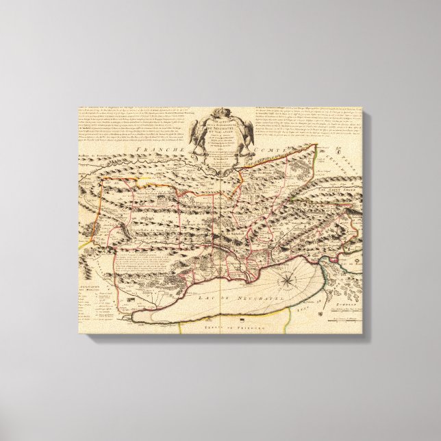 Switzerland 3 canvas print (Front)