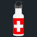 Switzerland 532 Ml Water Bottle<br><div class="desc">Switzerland flag</div>