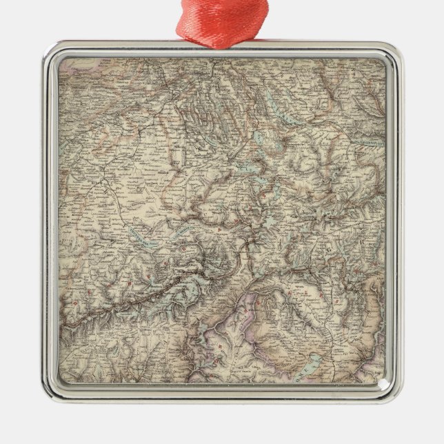 Switzerland 5 metal ornament (Front)