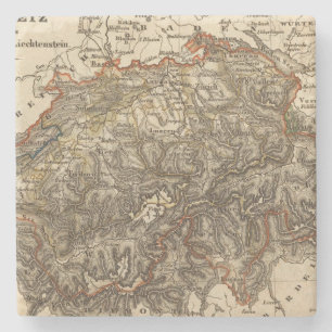Switzerland 7 stone coaster
