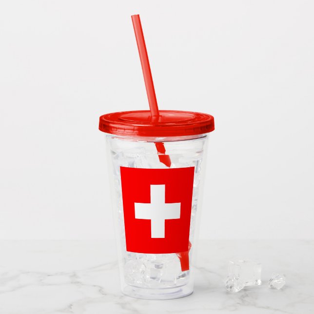 Switzerland Acrylic Tumbler (Front Ice)