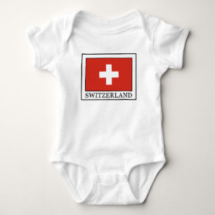 Switzerland Baby Bodysuit