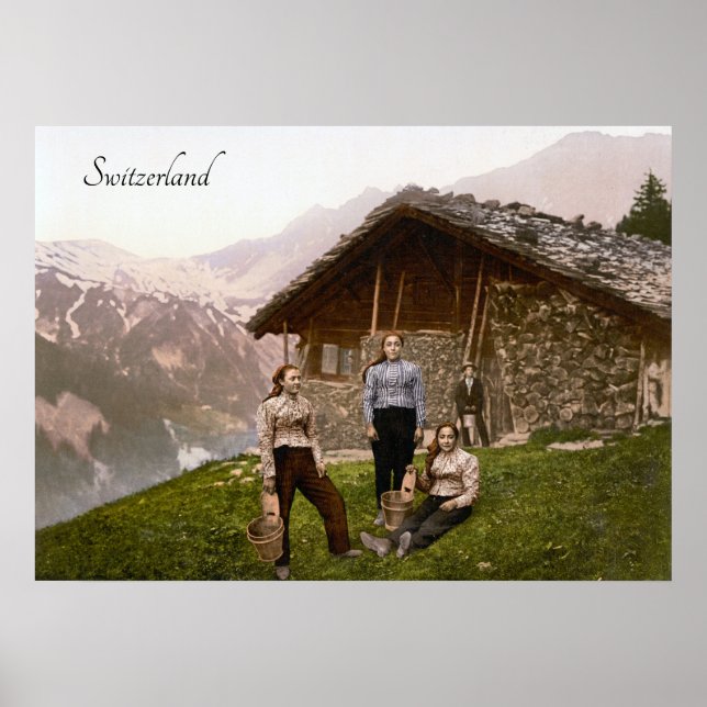 Switzerland (c. 1900) poster (Front)