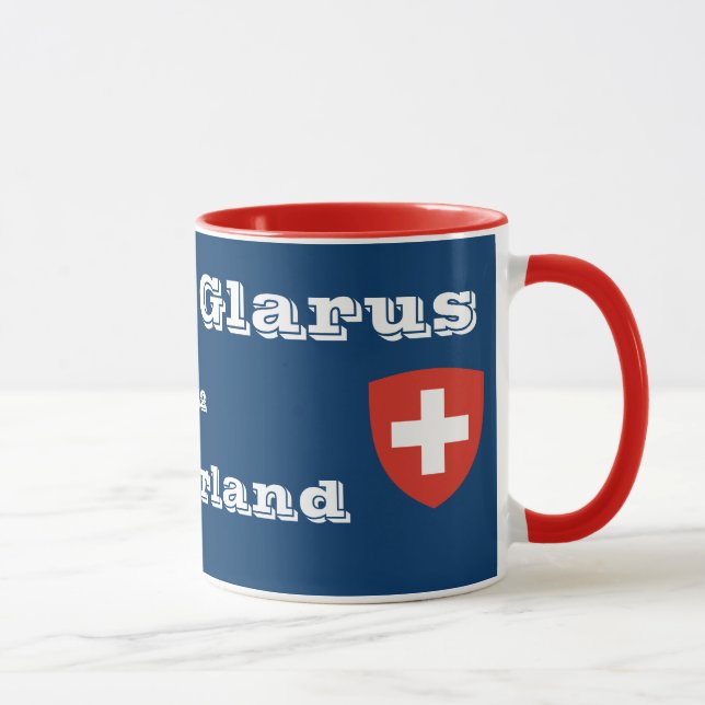 Switzerland:  Canton Glarus Mug (Right)