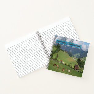 Switzerland Countryside Notebook