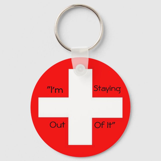 Switzerland - Customized Keychain (Front)