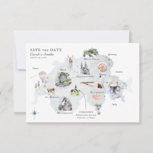 Switzerland   Destination Wedding Itinerary Map