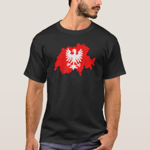 Switzerland Eagle Swiss Flag Europe T-Shirt