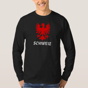 Switzerland Eagle Swiss Flag Pride T-Shirt