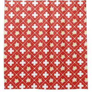 Switzerland Edelweiss pattern