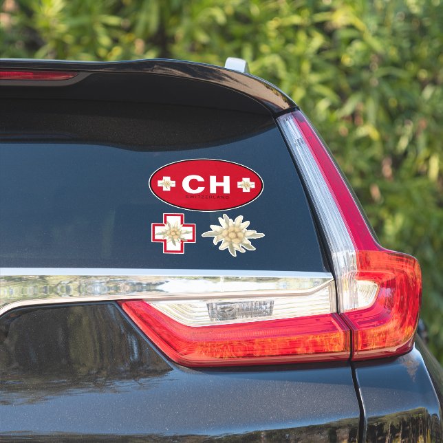 Switzerland Edelweiss Schweiz SWISS Suisse  (Car Side)