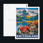 Switzerland Famous Travel Place Postcard<br><div class="desc">Switzerland Famous Travel Place</div>
