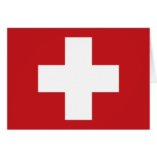 Switzerland Flag (Front Horizontal)