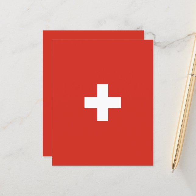 Switzerland flag (Front/Back In Situ)