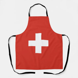 Switzerland flag All-Over Print Apron