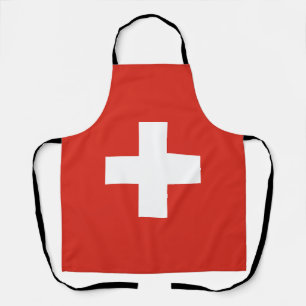 Switzerland Flag Apron