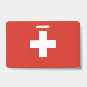 Switzerland flag badge