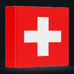 Switzerland Flag Binder<br><div class="desc">Switzerland Flag</div>