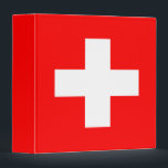 Switzerland Flag Binder<br><div class="desc">Switzerland Flag</div>
