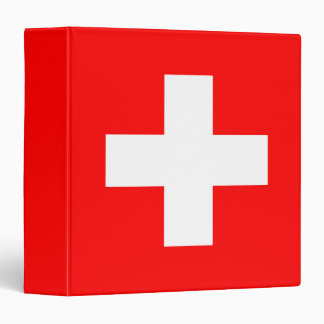 Switzerland Flag Binder