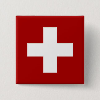 Switzerland Flag Button