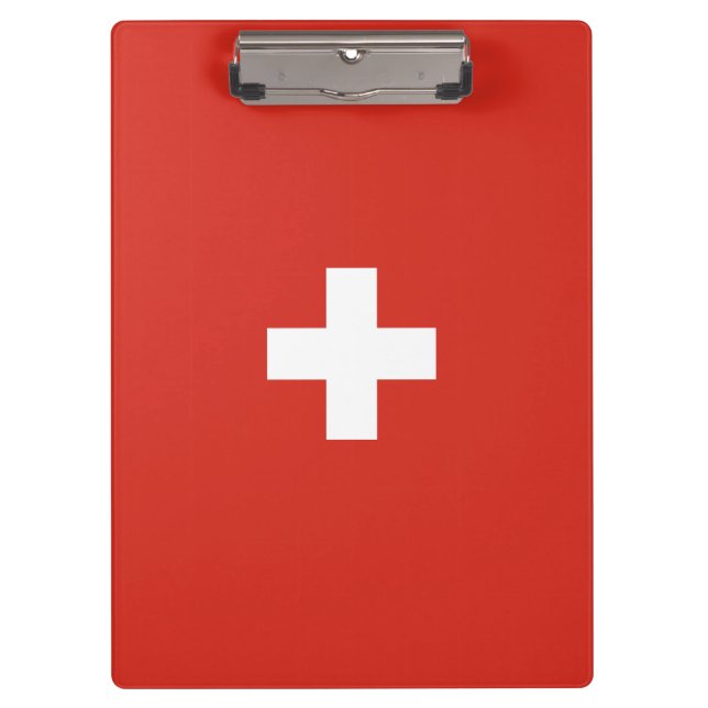 Switzerland flag clipboard (Front)