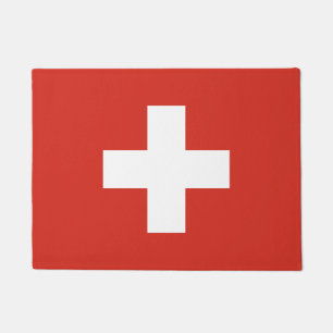 Switzerland Flag Doormat