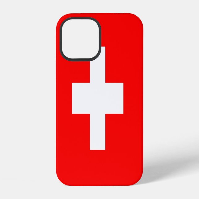 Switzerland Flag iPhone Case (Back)