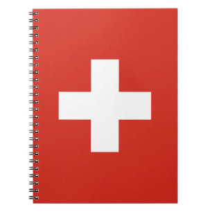 Switzerland Flag Notebook