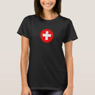 Switzerland Flag Proud Swiss   T-Shirt