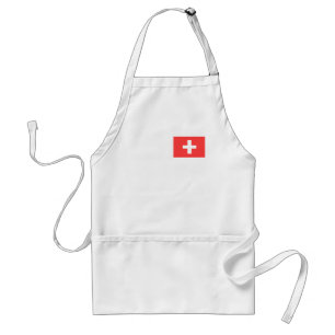 Switzerland Flag Standard Apron
