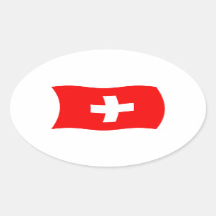Switzerland Flag Sticker