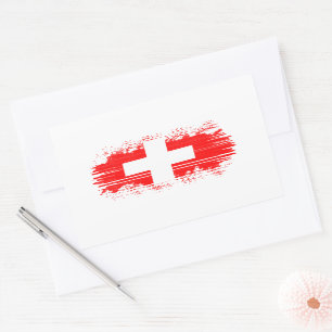 Switzerland flag  sticker