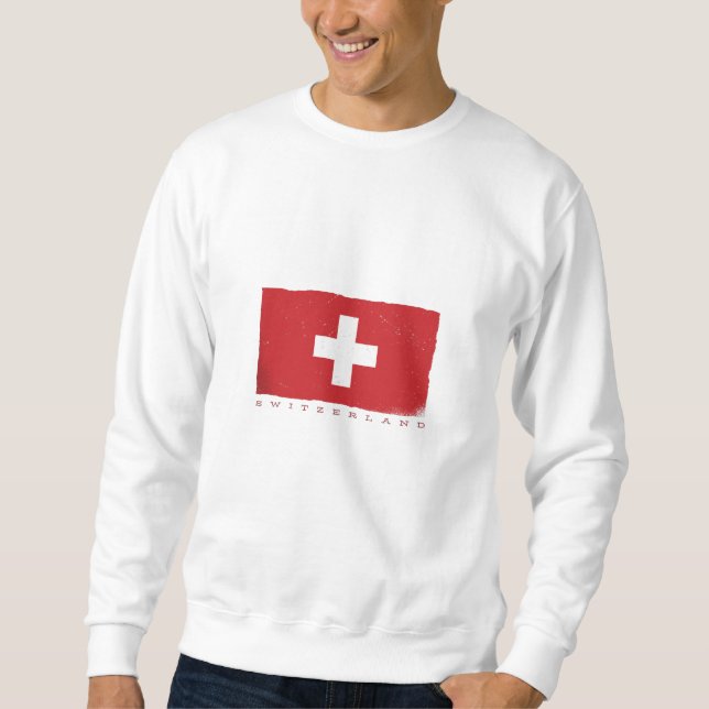 Switzerland Flag Sweatshirt (Front)
