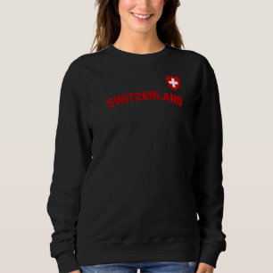 Switzerland Flag Swiss Pride International Country Sweatshirt
