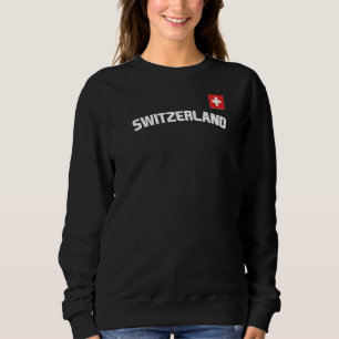 Switzerland Flag Swiss Pride International Country Sweatshirt
