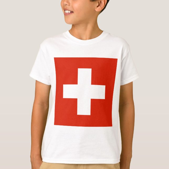 switzerland flag T-Shirt (Front)