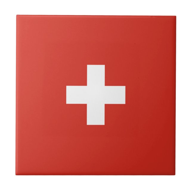 Switzerland flag tile (Front)