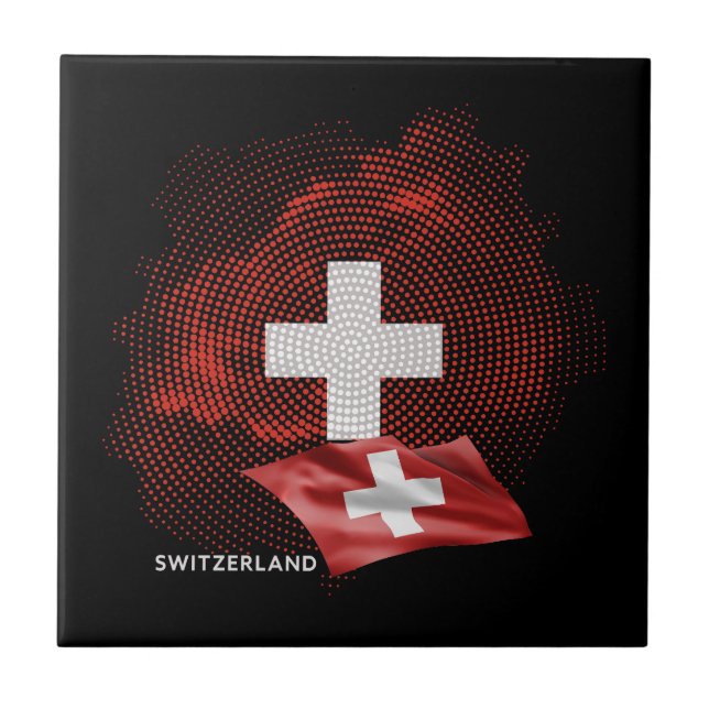 Switzerland flag tile (Front)