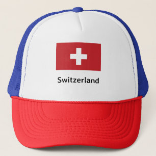Switzerland Flag Trucker Hat